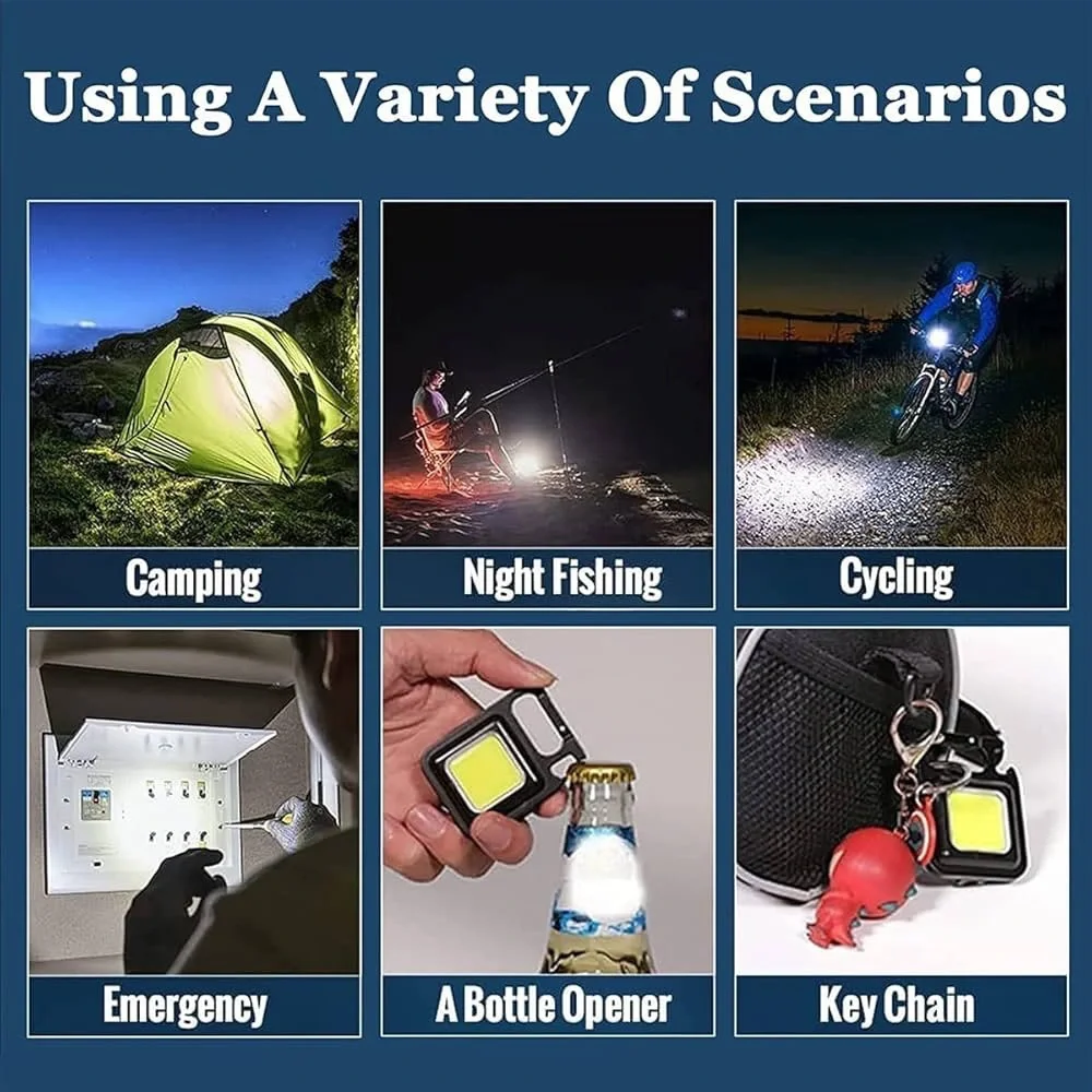 4 pack Rechargeable camping LED Light firm price